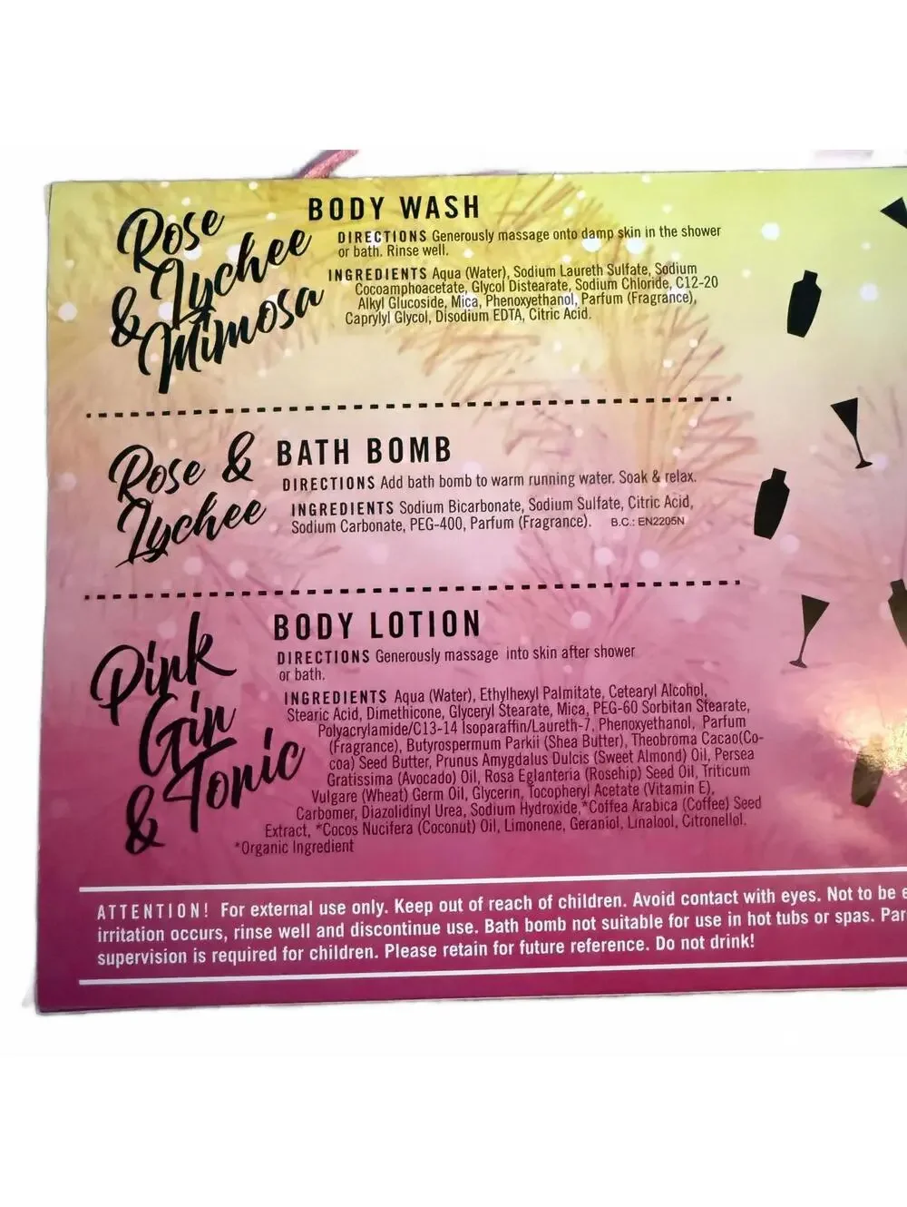 Let's Get Rosé Gift Set - Luxury Bath Products